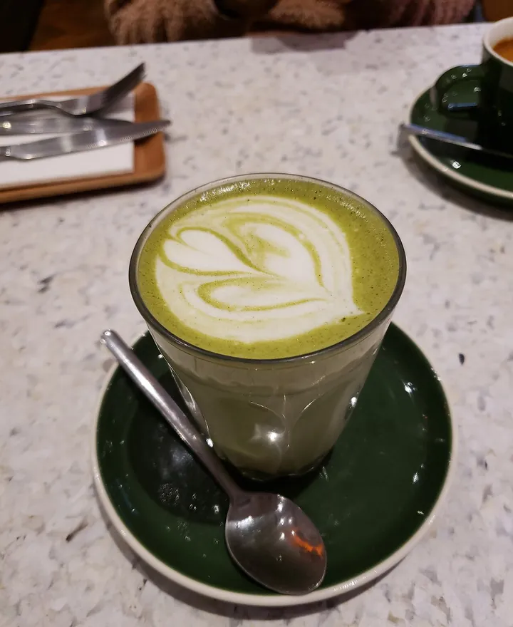 HEYTEA matcha series drinks
